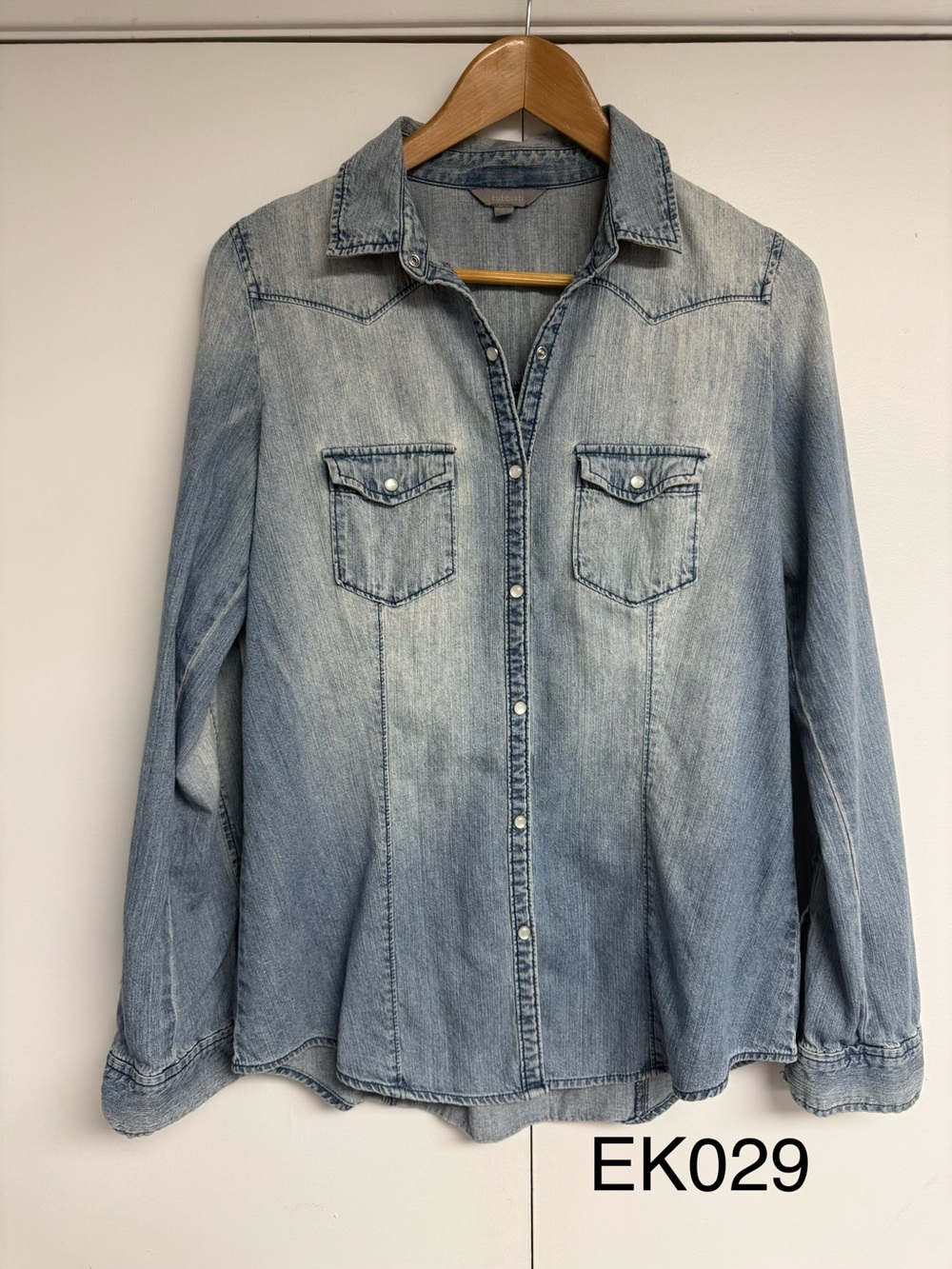 Rubbish Light Blue Denim Shirt